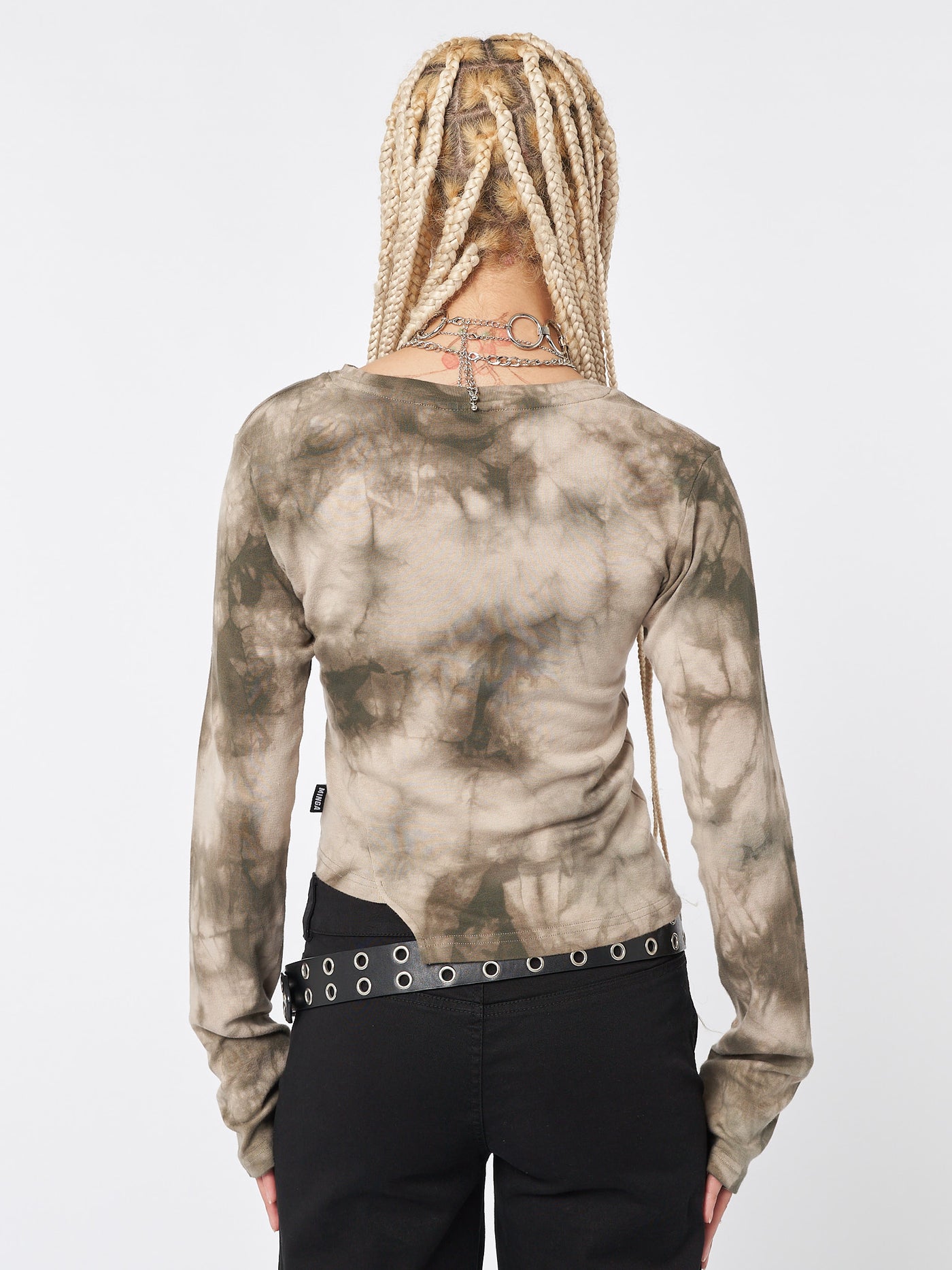 Minga Tie Dye Asymmetric Top - Minga London