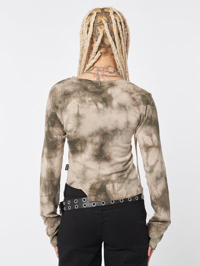 Minga Tie Dye Asymmetric Top - Minga London