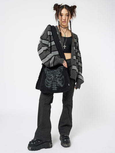 X-ray Skeleton Shoulder Strap Bag - Minga London